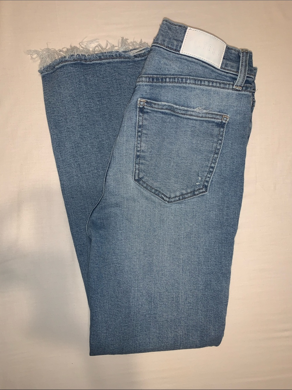 Pistola Lennon High Rise Crop Bootcut Jeans